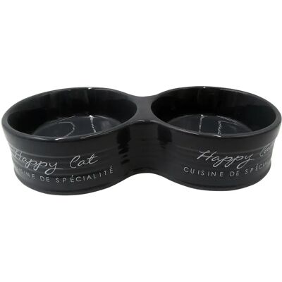 Bol à nourriture pour chats en céramique DUVO - Blanc - 15.5cm - 360ml - Publicité Bol à nourriture pour chats en céramique DUVO - Blanc - 15.5cm - 360ml - Publicité