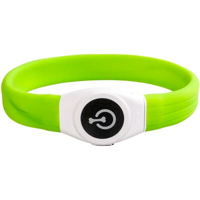 Collier pour chien lumineux avec USB en silicone Duvoplus Flash Maxi Vert - Publicité Collier pour chien lumineux avec USB en silicone Duvoplus Flash Maxi Vert - Publicité