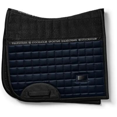 Tapis de dressage pour cheval Equestrian Stockholm Sportive Bleu - Publicité Tapis de dressage pour cheval Equestrian Stockholm Sportive Bleu - Publicité