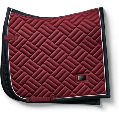 Tapis de dressage pour cheval Equestrian Stockholm Modern Rouge - Publicité Tapis de dressage pour cheval Equestrian Stockholm Modern Rouge - Publicité