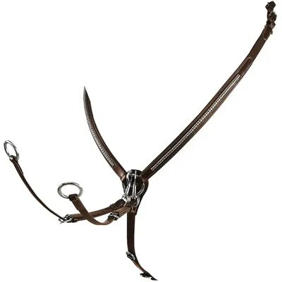 Collier de chasse en cuir tanné Equestro Marron - Publicité Collier de chasse en cuir tanné Equestro Marron - Publicité