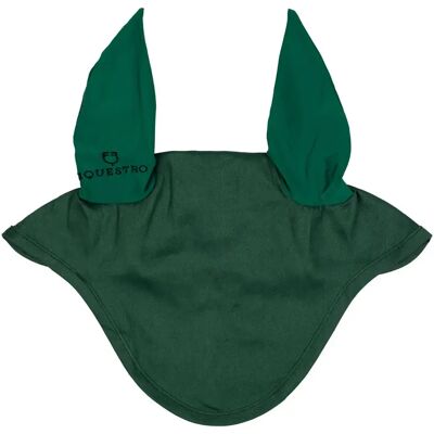 Bonnet anti-mouches pour cheval Equestro Vert - Publicité Bonnet anti-mouches pour cheval Equestro Vert - Publicité