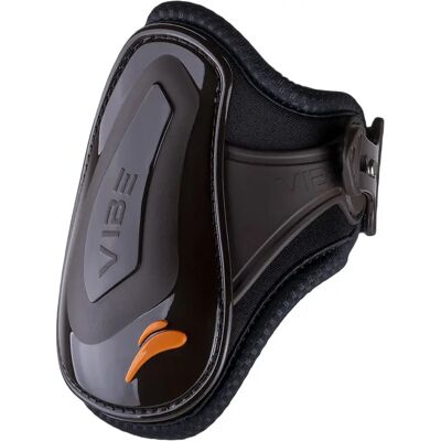 Guêtres postérieurs pour cheval eQuick Vibe Marron - Publicité Guêtres postérieurs pour cheval eQuick Vibe Marron - Publicité