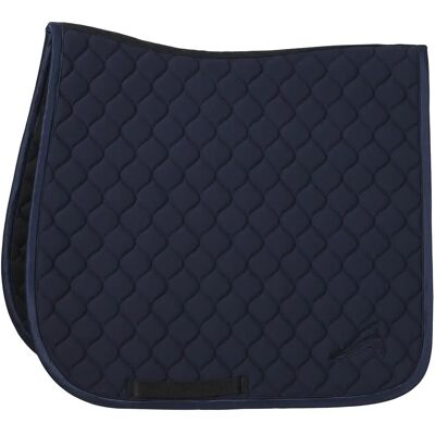 Tapis de dressage pour cheval Euro-Star Coco Bleu - Publicité Tapis de dressage pour cheval Euro-Star Coco Bleu - Publicité