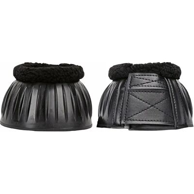 Cloches en caoutchouc noires HKM 26839100.1128 - Équipement de sécurité animale - Publicité Cloches en caoutchouc noires HKM 26839100.1128 - Équipement de sécurité animale - Publicité
