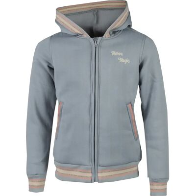 Veste équitation zippée enfant Red Horse Mackenzie FW22 Gris - Publicité Veste équitation zippée enfant Red Horse Mackenzie FW22 Gris - Publicité