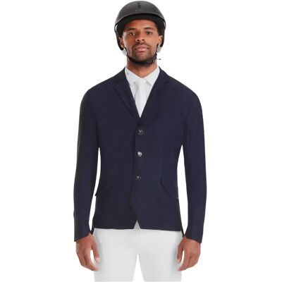 Veste de concours Horse Pilot Aeromesh Bleu - Publicité Veste de concours Horse Pilot Aeromesh Bleu - Publicité