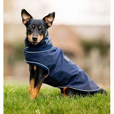 Manteau de pluie pour chien Horseware Signature Bleu - Publicité Manteau de pluie pour chien Horseware Signature Bleu - Publicité