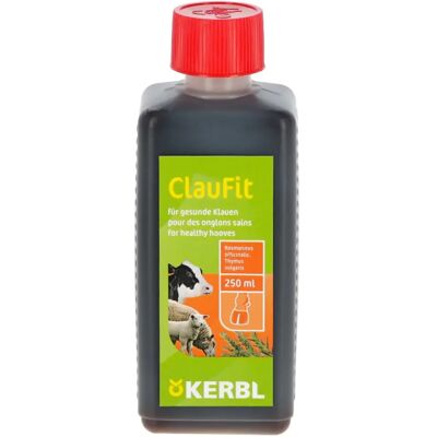Kerbl Teinture-soin onglons ClauFit 250ml - Produit de soin parfumé - Publicité Kerbl Teinture-soin onglons ClauFit 250ml - Produit de soin parfumé - Publicité