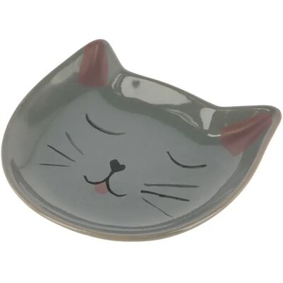 Bol en céramique pour chats KERBL - Gris 14,5cm - Publicité Bol en céramique pour chats KERBL - Gris 14,5cm - Publicité