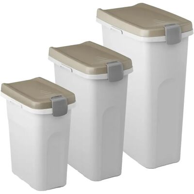 Conteneur à aliments avec anse Kerbl 23x19x31 cm Blanc - Publicité Conteneur à aliments avec anse Kerbl 23x19x31 cm Blanc - Publicité