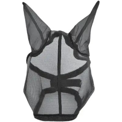 Masque anti-mouches pour cheval avec couvre-oreilles Lexhis Noir - Publicité Masque anti-mouches pour cheval avec couvre-oreilles Lexhis Noir - Publicité