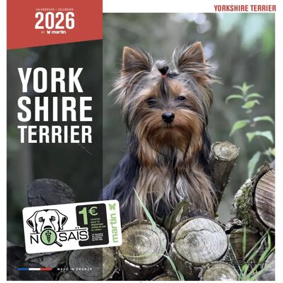 Calendrier Martin Sellier Yorkshire Blanc - Publicité Calendrier Martin Sellier Yorkshire Blanc - Publicité