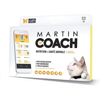 Harnais pour chat Martin Sellier Coach Blanc - Publicité Harnais pour chat Martin Sellier Coach Blanc - Publicité