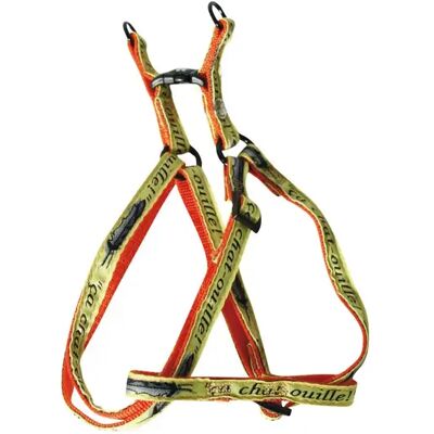 Harnais pour chat baudrier nylon Martin Sellier Thon Ouille Jaune - Publicité Harnais pour chat baudrier nylon Martin Sellier Thon Ouille Jaune - Publicité