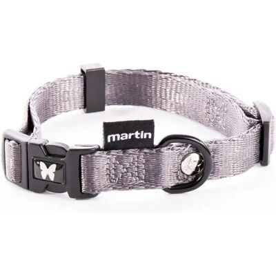 Collier pour chien Martin Sellier Gris - Publicité Collier pour chien Martin Sellier Gris - Publicité