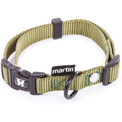 Collier pour chien nylon reglable Martin Sellier Clas Vert - Publicité Collier pour chien nylon reglable Martin Sellier Clas Vert - Publicité