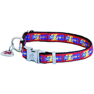 Collier pour chien Martin Sellier Bowxy Rouge - Publicité Collier pour chien Martin Sellier Bowxy Rouge - Publicité