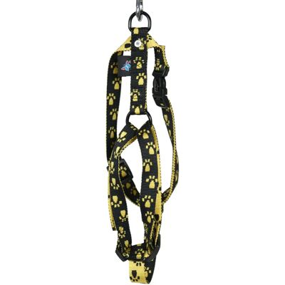 Harnais pour chien Martin Sellier Patte Jaune - Publicité Harnais pour chien Martin Sellier Patte Jaune - Publicité