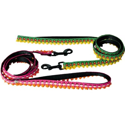 Laisse pour chien nylon Martin Sellier Dancing Queen Vert - Publicité Laisse pour chien nylon Martin Sellier Dancing Queen Vert - Publicité