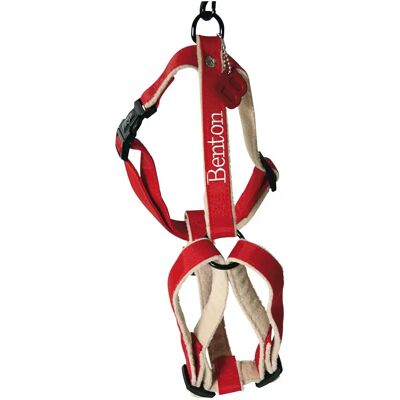 Harnais pour chien nylon Martin Sellier Benton Rouge - Publicité Harnais pour chien nylon Martin Sellier Benton Rouge - Publicité