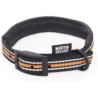 Collier pour chien Martin Sellier Trio Orange - Publicité Collier pour chien Martin Sellier Trio Orange - Publicité