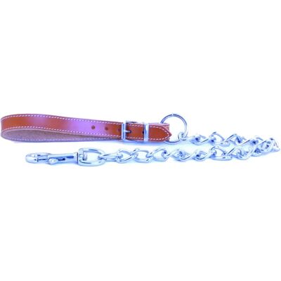 Laisse pour chien poignée en cuir Martin Sellier Orange - Publicité Laisse pour chien poignée en cuir Martin Sellier Orange - Publicité