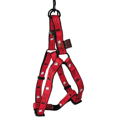 Harnais pour chien Martin Sellier Marcel Rouge - Publicité Harnais pour chien Martin Sellier Marcel Rouge - Publicité