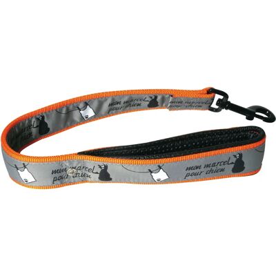 Laisse pour chien double Martin Sellier Marcel Orange - Publicité Laisse pour chien double Martin Sellier Marcel Orange - Publicité