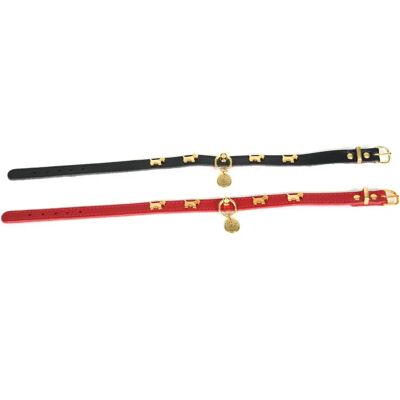 Collier pour chien Martin Sellier Motif Chien Noir - Publicité Collier pour chien Martin Sellier Motif Chien Noir - Publicité