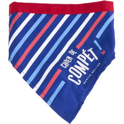 Bandana pour chien Martin Sellier Bleu - Publicité Bandana pour chien Martin Sellier Bleu - Publicité