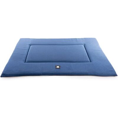 Tapis pour chien et chat plat réctangle classique Martin Sellier Bleu - Publicité Tapis pour chien et chat plat réctangle classique Martin Sellier Bleu - Publicité