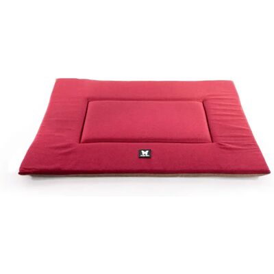 Tapis pour chien et chat plat réctangle classique Martin Sellier Rouge - Publicité Tapis pour chien et chat plat réctangle classique Martin Sellier Rouge - Publicité