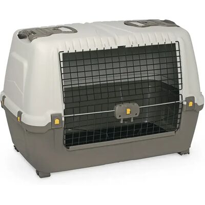 Cage de transport pour chien et chat Martin Sellier Skudo Car 90 Beige - Publicité Cage de transport pour chien et chat Martin Sellier Skudo Car 90 Beige - Publicité