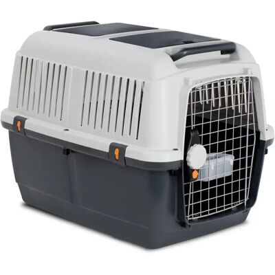 Cage de transport pour chien et chat Martin Sellier Gris - Publicité Cage de transport pour chien et chat Martin Sellier Gris - Publicité