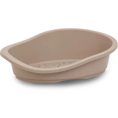 Corbeil pour chien plastique Martin Sellier Beige - Publicité Corbeil pour chien plastique Martin Sellier Beige - Publicité