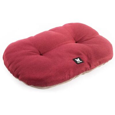 Coussin pour chien et chat ouat ovale Martin Sellier Rouge - Publicité Coussin pour chien et chat ouat ovale Martin Sellier Rouge - Publicité