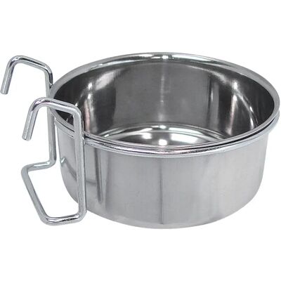 Gamelle pour chien inox Martin Sellier Argenté - Publicité Gamelle pour chien inox Martin Sellier Argenté - Publicité