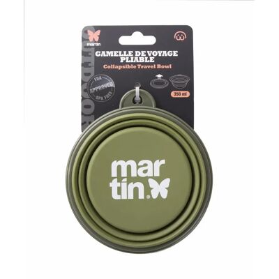 Gamelle pour chien en silicone Martin Sellier Vert - Publicité Gamelle pour chien en silicone Martin Sellier Vert - Publicité