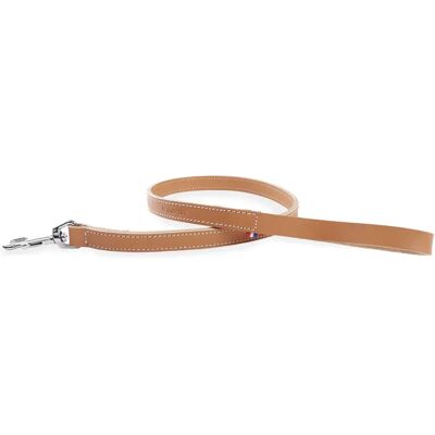 Laisse pour chien cuir vachette Martin Sellier Beige - Publicité Laisse pour chien cuir vachette Martin Sellier Beige - Publicité