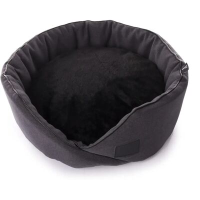 Panier pour chien et chat ronde Martin Sellier Gris - Publicité Panier pour chien et chat ronde Martin Sellier Gris - Publicité