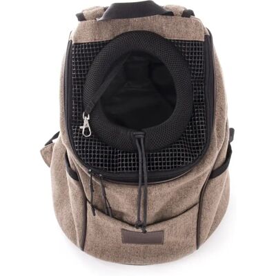 Sac de transport pour chien et chat central Martin Sellier Faubourg Beige - Publicité Sac de transport pour chien et chat central Martin Sellier Faubourg Beige - Publicité