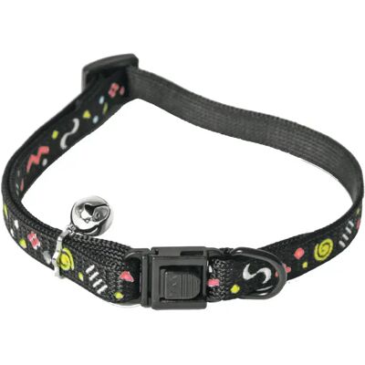 Collier pour chat nylon classic Martin Sellier Noir - Publicité Collier pour chat nylon classic Martin Sellier Noir - Publicité