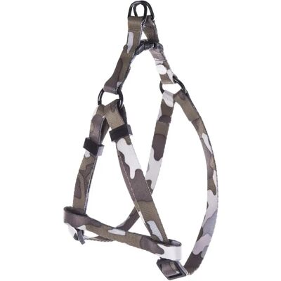 Harnais pour chat en nylon camouflage Martin Sellier Gris - Publicité Harnais pour chat en nylon camouflage Martin Sellier Gris - Publicité