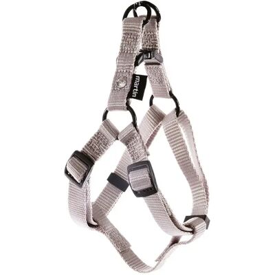 Harnais pour chien classic nylon Martin Sellier Baud M Gris - Publicité Harnais pour chien classic nylon Martin Sellier Baud M Gris - Publicité