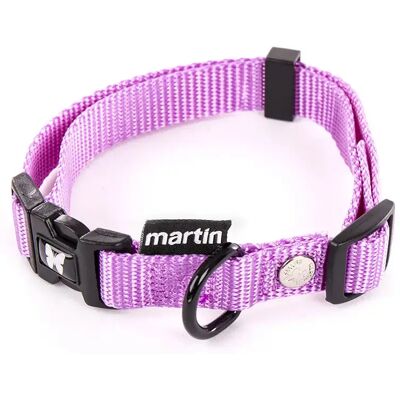 Collier pour chien nylon réglable classique Martin Sellier S Rose - Publicité Collier pour chien nylon réglable classique Martin Sellier S Rose - Publicité