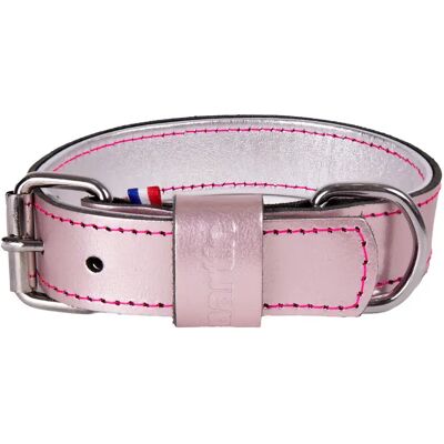 Collier pour chien en cuir Martin Sellier Dakota Rose - Publicité Collier pour chien en cuir Martin Sellier Dakota Rose - Publicité