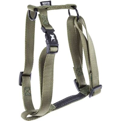 Harnais pour chien réglable classic nylon Martin Sellier L Vert - Publicité Harnais pour chien réglable classic nylon Martin Sellier L Vert - Publicité