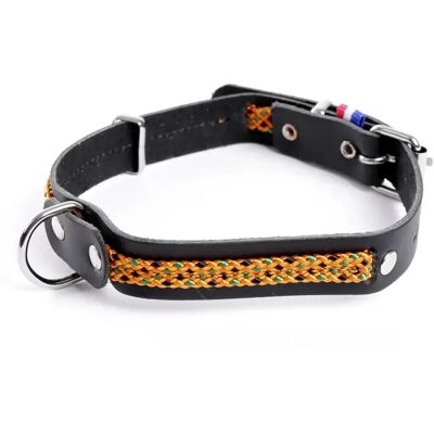 Collier pour chien en cuir Martin Sellier Colorado Orange - Publicité Collier pour chien en cuir Martin Sellier Colorado Orange - Publicité