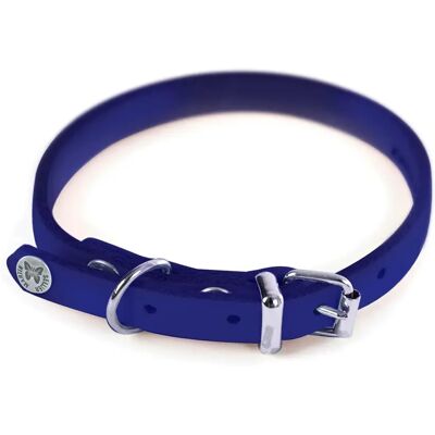 Collier pour chien en cuir Martin Sellier Bleu - Publicité Collier pour chien en cuir Martin Sellier Bleu - Publicité